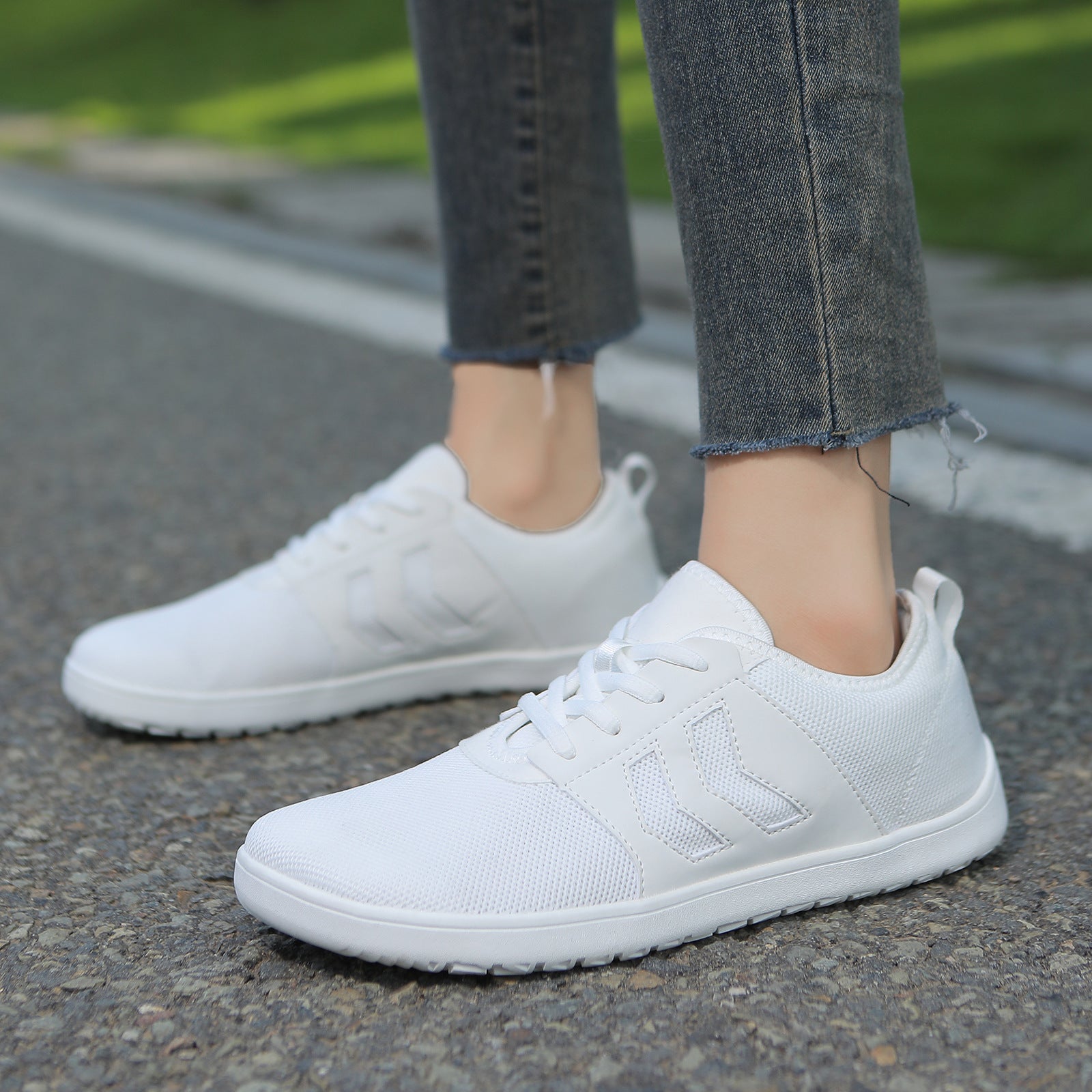 Whiteout – Mesh Barefoot Sneakers