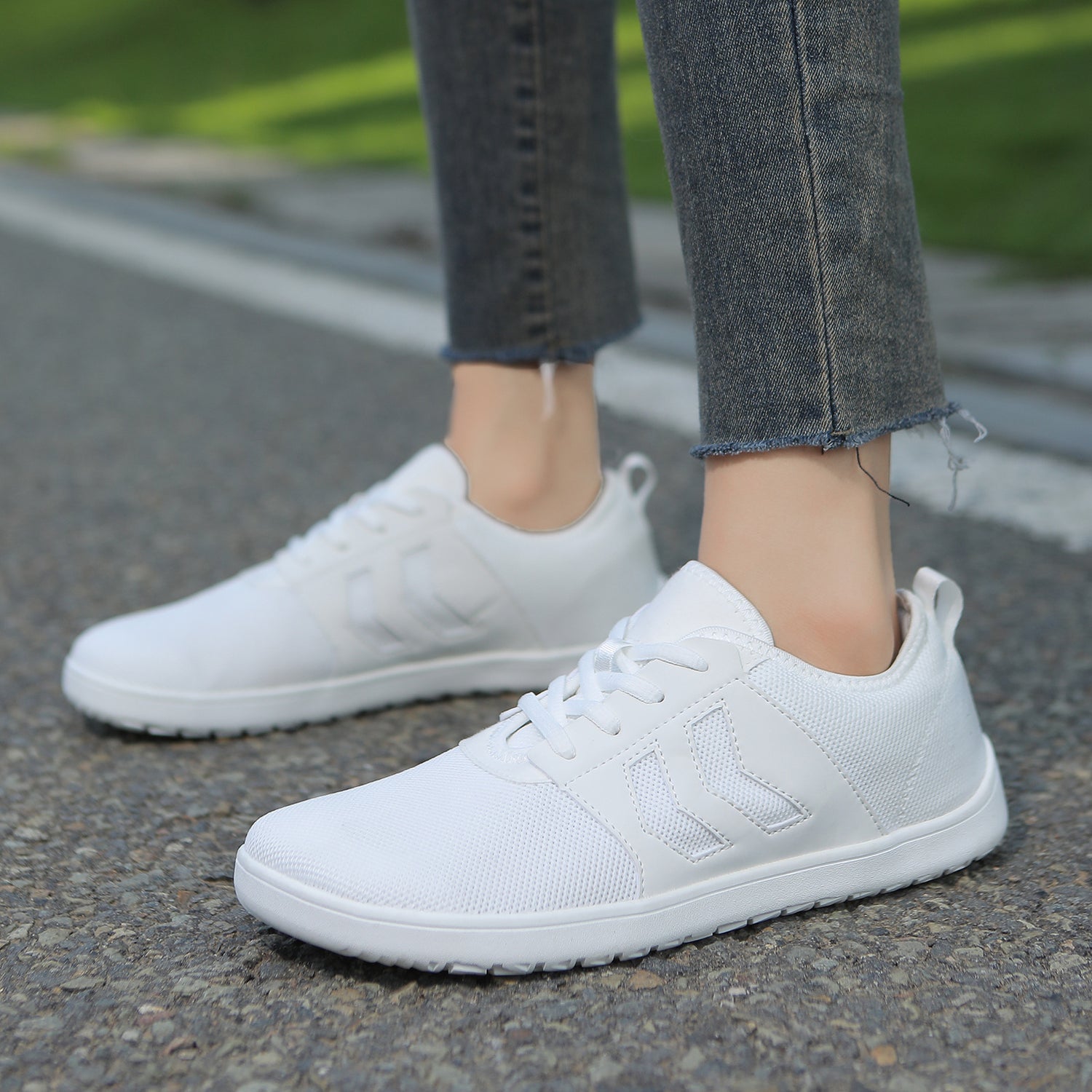 Whiteout – Mesh Barefoot Sneakers
